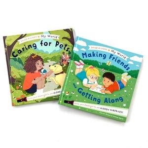 Shine-A-Light My World Children’s Book Bundle Caring for Pets & Making Friends